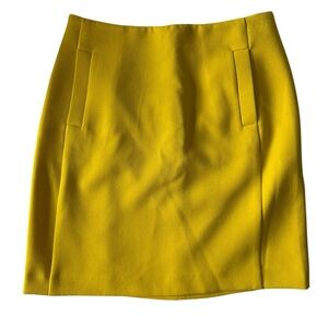 J Crew Elegant Yellow Women's Skirt